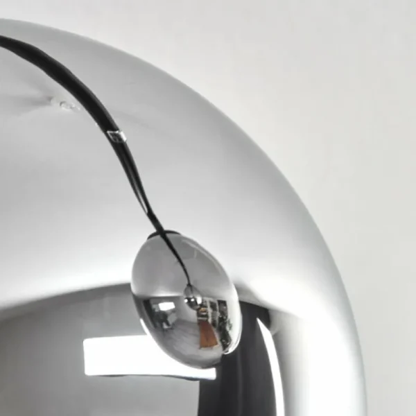 hofstein Gastor Plafonnier, Boule lumineuse Chrome, Fumé, 6 lumières* Lampes Modernes