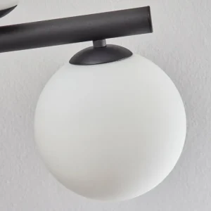 hofstein Gastor Plafonnier, Boule lumineuse Blanc, 10 lumières* Lampes En Verre