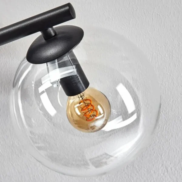 hofstein Gastor Plafonnier, Boule lumineuse Clair, 3 lumières* Lampes En Verre
