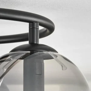 hofstein Gastor Plafonnier, Boule lumineuse 37 cm Ambre, Clair, Fumé, 3 lumières* Lampes Modernes