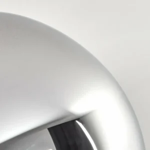 hofstein Gastor Plafonnier, Boule lumineuse Chrome, Fumé, 9 lumières* Lampes Modernes