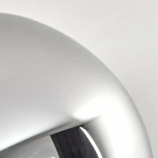 hofstein Gastor Plafonnier, Boule lumineuse Chrome, Fumé, 9 lumières* Lampes Modernes