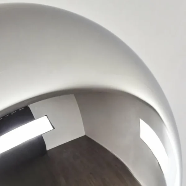 hofstein Gastor Plafonnier Chrome, Fumé, 6 lumières* Lampes Modernes