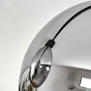 hofstein Gastor Plafonnier Chrome, Fumé, 4 lumières* Lampes Modernes