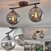 hofstein Gastor Plafonnier Fumé, 2 lumières* Lampes Modernes