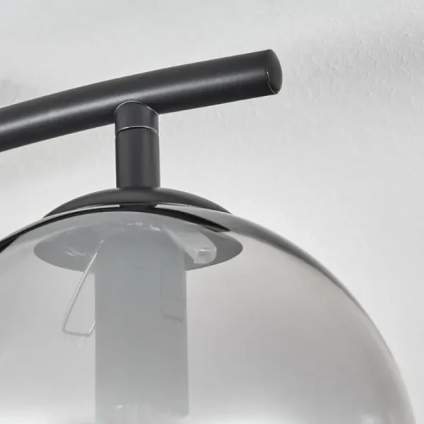 hofstein Gastor Plafonnier Fumé, 2 lumières* Lampes Modernes