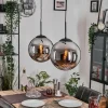 hofstein Gastor Suspension, Boule lumineuse, Suspension Noir, 2 lumières* Lampes Modernes