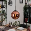 hofstein Gastor Suspension, Boule lumineuse, Suspension Cuivré, 1 lumière* Lampes En Verre