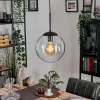 hofstein Gastor Suspension, Boule lumineuse 25 cm Clair, 1 lumière* Lampes En Verre