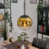 hofstein Gastor Suspension, Boule lumineuse 20 cm Or, Clair, 1 lumière* Lampes En Verre