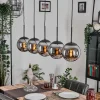 hofstein Gastor Suspension, Boule lumineuse, Suspension Chrome, Fumé, 5 lumières* Lampes Modernes