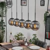 hofstein Gastor Suspension, Boule lumineuse, Suspension Fumé, 5 lumières* Lampes Modernes