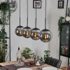 hofstein Gastor Suspension, Boule lumineuse, Suspension Fumé, 4 lumières* Lampes Modernes