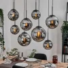 hofstein Gastor Suspension, Boule lumineuse, Suspension Fumé, 8 lumières* Lampes Modernes