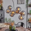 hofstein Gastor Suspension, Boule lumineuse, Suspension Fumé, 8 lumières* Lampes Modernes