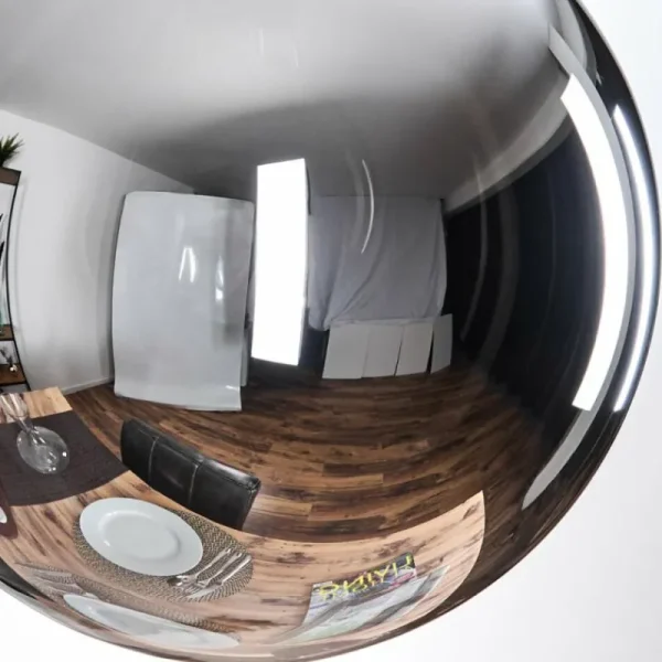 hofstein Gastor Suspension, Boule lumineuse 30 cm Fumé, 1 lumière* Lampes Modernes