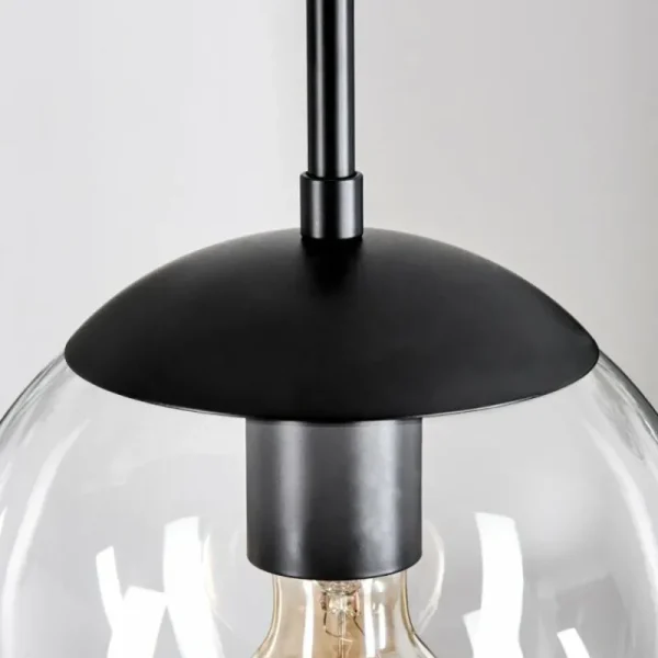 hofstein Gastor Suspension, Boule lumineuse Clair, 1 lumière* Lampes En Verre