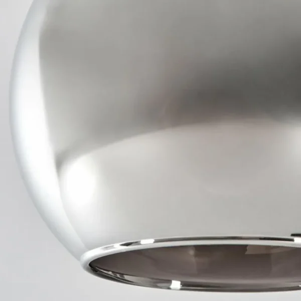 hofstein Gastor Suspension, Boule lumineuse, Suspension Chrome, Fumé, 10 lumières* Lampes Modernes