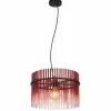 Luminaires Globo Lighting Gorley Suspension Noir, 1 lumière* Lampes En Verre