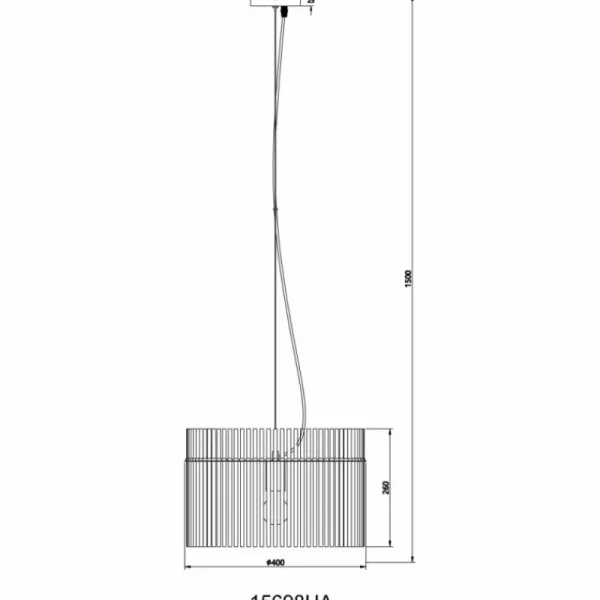 Luminaires Globo Lighting Gorley Suspension Noir, 1 lumière* Lampes En Verre