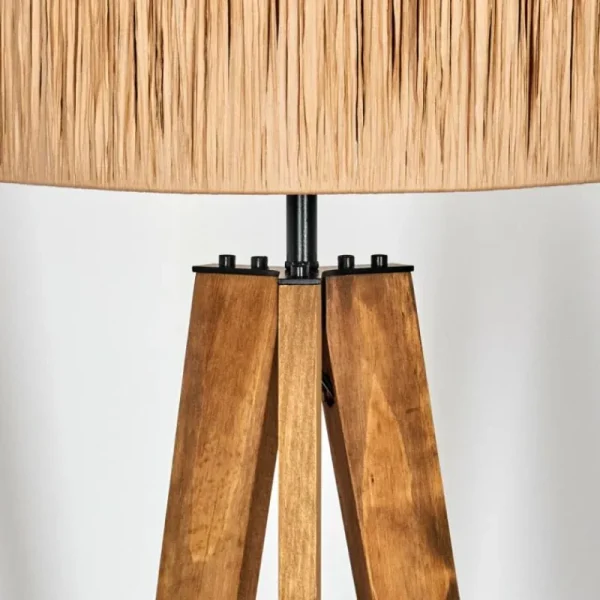 hofstein Granja Lampadaire, Liseuse Écru, Noir, 1 lumière* Lampes Modernes