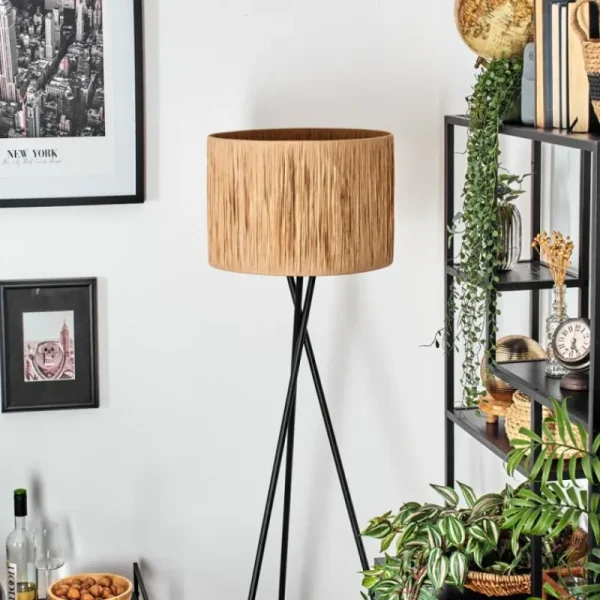 hofstein Granja Lampadaire Noir, 1 lumière* Lampes Modernes