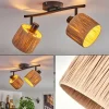 hofstein Granja Plafonnier Noir, 2 lumières* Lampes Modernes