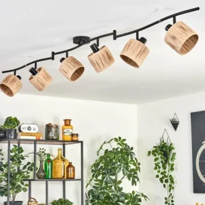 hofstein Granja Plafonnier Noir, 6 lumières* Lampes Modernes