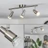 hofstein Gropptorp Plafonnier, Spot de plafond Nickel mat, 3 lumières* Lampes Modernes