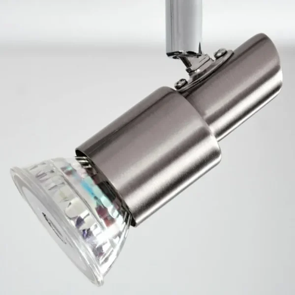 hofstein Gropptorp Plafonnier, Spot de plafond Nickel mat, 2 lumières* Lampes Modernes