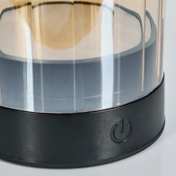 hofstein Grubbe Lampe de table d'extérieur, Lampe à poser LED Noir, 1 lumière* Lampes Modernes