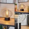 hofstein Gualtar Lampe à poser Noir, 1 lumière* Lampes En Verre