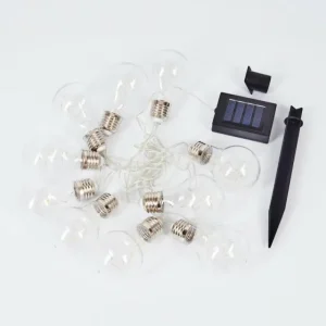 hofstein guirlande lumineuse solaire Markhus LED Transparent, 10 lumières* Lampes Modernes