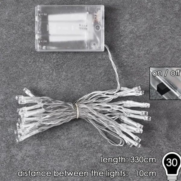 hofstein Guirlande Sondrio LED, 30 lumières* Lampes Modernes