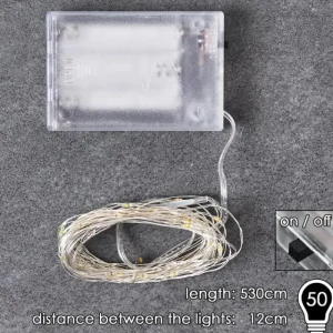 hofstein Guirlande Sondrio LED, 50 lumières* Lampes Modernes