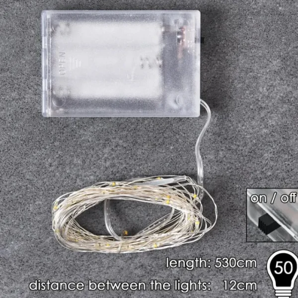 hofstein Guirlande Sondrio LED, 50 lumières* Lampes Modernes