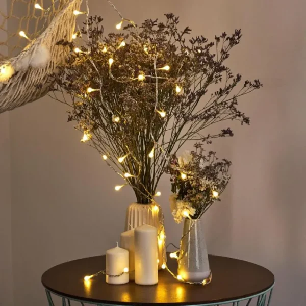 hofstein Guirlande Sondrio LED, 100 lumières* Lampes Modernes
