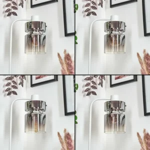 hofstein Hasvik Lampadaire Blanc, 1 lumière* Lampes Modernes