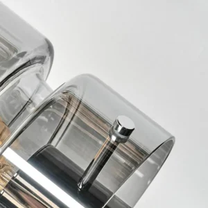 hofstein Hasvik Lampe de bureau, Lampe à poser, Liseuse Chrome, Noir, 1 lumière* Lampes Modernes