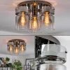 hofstein Hasvik Plafonnier, Spot de plafond Chrome, Noir, 3 lumières* Lampes Modernes