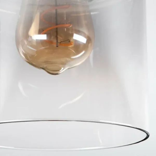 hofstein Hasvik Plafonnier, Spot de plafond Chrome, Noir, 3 lumières* Lampes Modernes