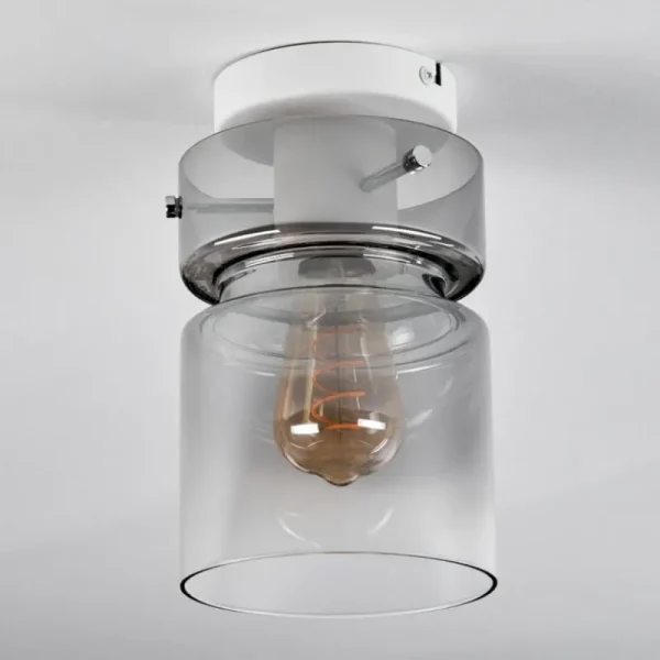 hofstein Hasvik Plafonnier, Spot de plafond Blanc, 1 lumière* Lampes Modernes