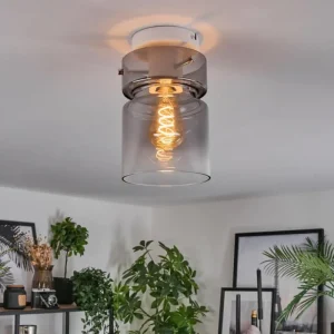 hofstein Hasvik Plafonnier, Spot de plafond Blanc, 1 lumière* Lampes Modernes