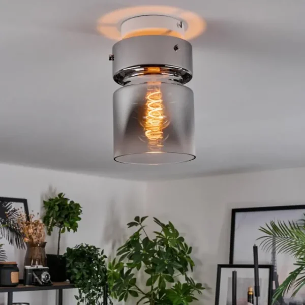 hofstein Hasvik Plafonnier, Spot de plafond Blanc, 1 lumière* Lampes Modernes