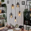hofstein Hasvik Suspension, Suspension Chrome, Noir, 5 lumières* Lampes Modernes