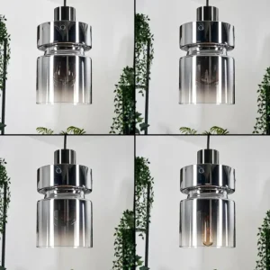 hofstein Hasvik Suspension, Suspension Noir, 5 lumières* Lampes Modernes