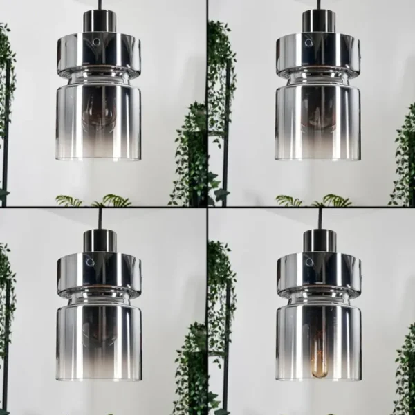hofstein Hasvik Suspension, Suspension Noir, 5 lumières* Lampes Modernes
