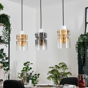 hofstein Hasvik Suspension, Suspension Blanc, 3 lumières* Lampes Modernes