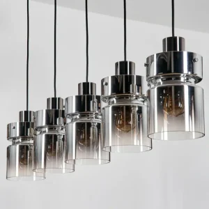 hofstein Hasvik Suspension, Suspension Noir, 5 lumières* Lampes Modernes