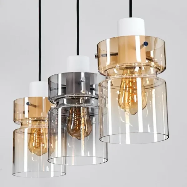 hofstein Hasvik Suspension, Suspension Blanc, 3 lumières* Lampes Modernes